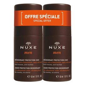 Nuxe 24Hr Protection Deodorant Men 2x50ml