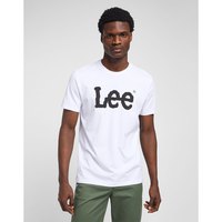 Lee T-shirt à Manches Courtes Wobbly Logo