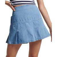 superdry-vintage-denim-pleat-mini-skirt