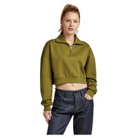 g-star-cropped-loose-fit-half-zip-sweatshirt