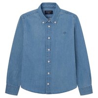 hackett-camisa-de-manga-comprida-juvenil-washed-denim