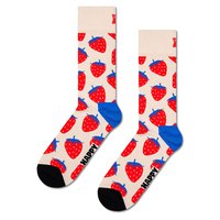 happy-socks-strawberry-half-socks