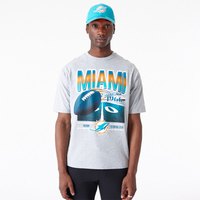 New era NFL Team Graphic OS Miami Dolphins Kurzärmeliges T-shirt