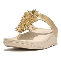 Fitflop Fino Bauble-Bead Toe-Post Slides